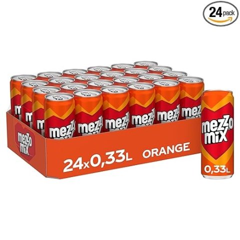 Mezzo Mix 可乐橙汽水 330ml 24罐
