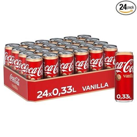 Coca-Cola 香草味汽水 330ml*24罐