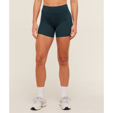 GymsharkWeekend 无缝短裤 蓝色