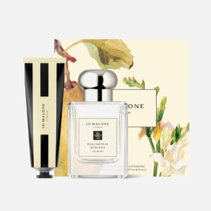 Jo Malone London新品！50ml香水套装很少见英国梨和小苍兰 50ml+手霜50ml