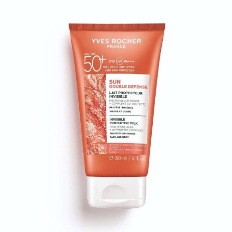 Yves Rocher Lait Protecteur Invisible SPF50+ 防晒乳