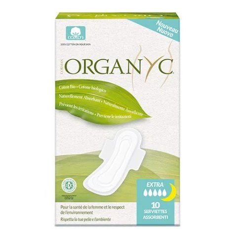 Organyc 有机棉夜用卫生巾 7片