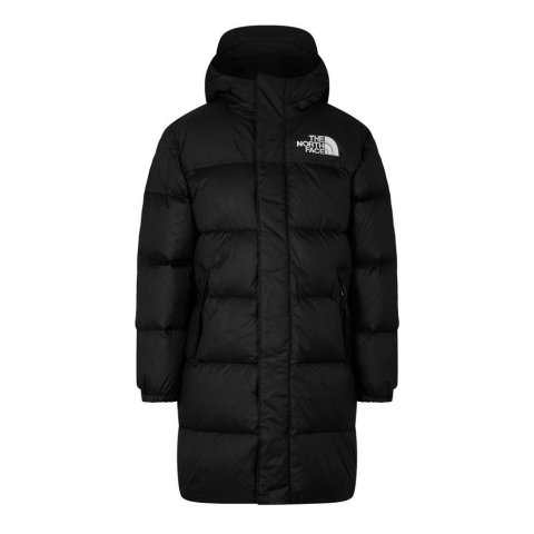  Nuptse 长款连帽羽绒服