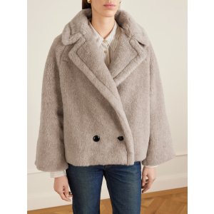 Max Mara Cambusa 羊驼毛混纺大衣