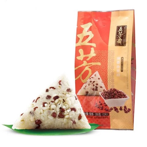 WU FANG ZHAI甜粽or咸粽？我选甜粽一票！ 赤豆粽 真空装 200g