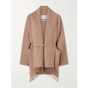 Max Mara 驼毛流苏大衣