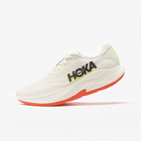Decathlon Hoka Rincon 4 男跑鞋 白红