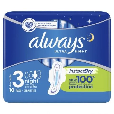 Ultra夜用卫生巾 10片