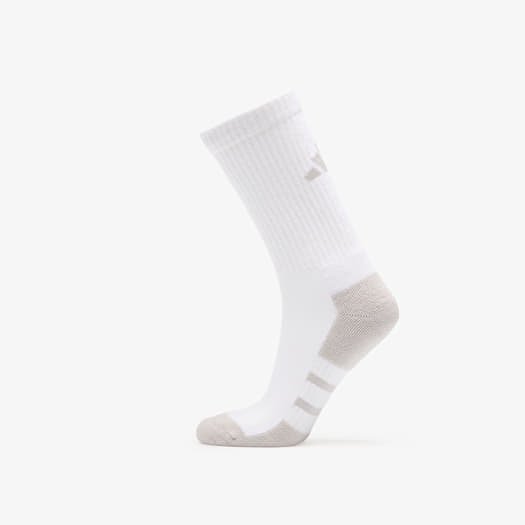 adidas Essential Cc Crew 3双装 白灰混色