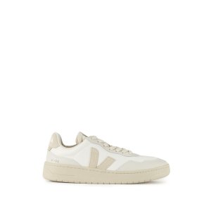 Veja V-90 白色皮革运动鞋 女款