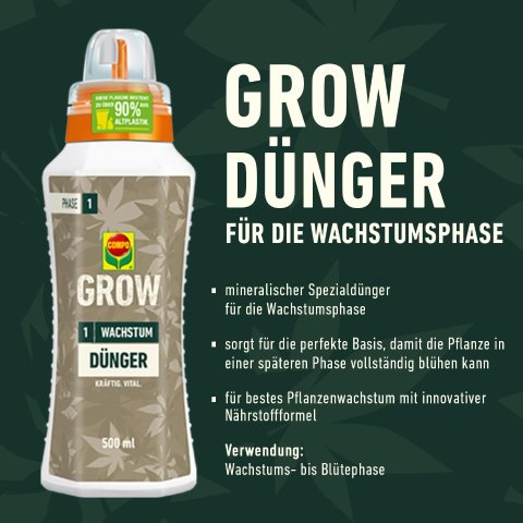 Compo 植物生长期必备肥料 500ml