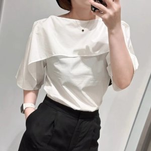 4折起 麻织条纹T恤€27