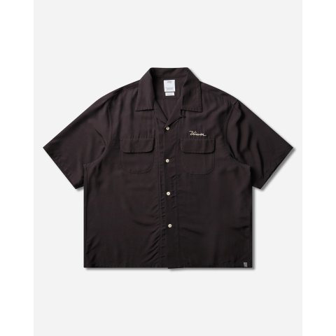 VisVimVisvim Keesey 短袖衬衫 炭灰色