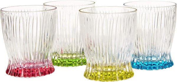 杯子 手动 玻璃材质 10.41液体盎司(约307.8 ml) 多色