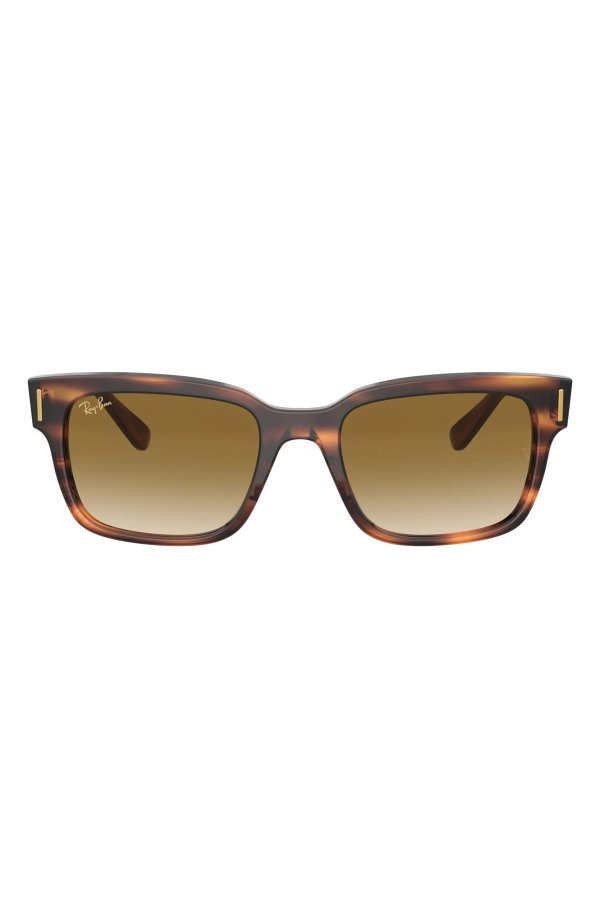 Jeffrey 53mm Gradient Square Sunglasses