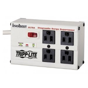 Tripp Lite ISOBAR4ULTRA Isobar Surge Protector Metal 4 Outlet 6 Feet Cord 3330 Joules