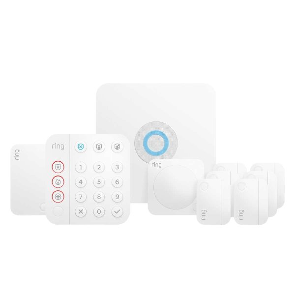 10 Piece Wireless Security Alarm Kit