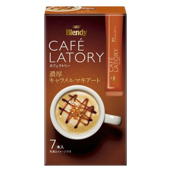 Cafe Latory blendy 浓厚焦糖玛奇朵咖啡 12g*7p