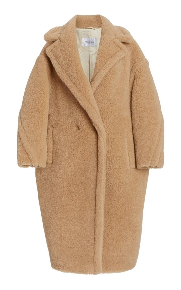 Oversized Teddy Cocoon Coat