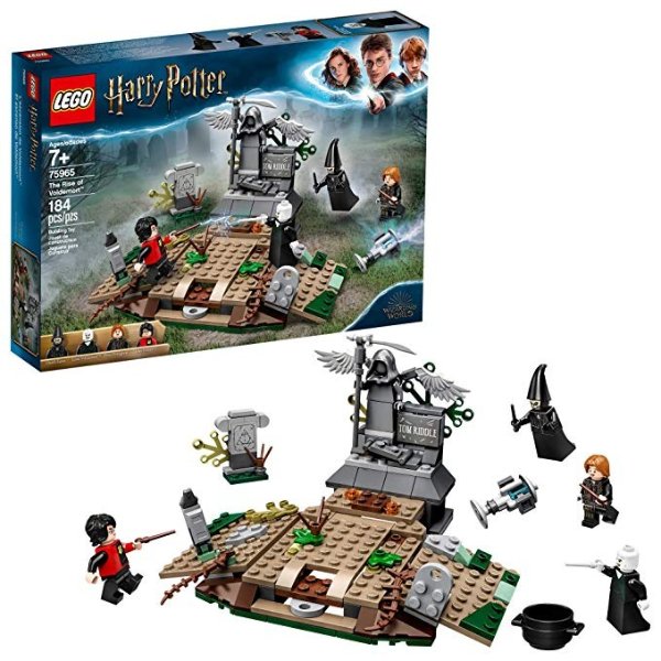 LEGO Harry Potter and The Goblet of Fire The Rise of Voldemort 75965 Building Kit, New 2019 (184 Pieces)