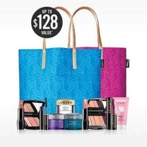 with any Lancome $37.5 purchase @ Belk