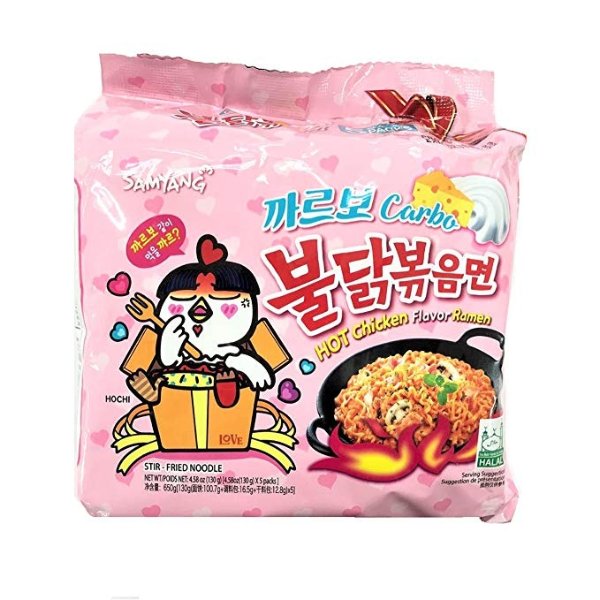 韩国火鸡面 芝士味 5包