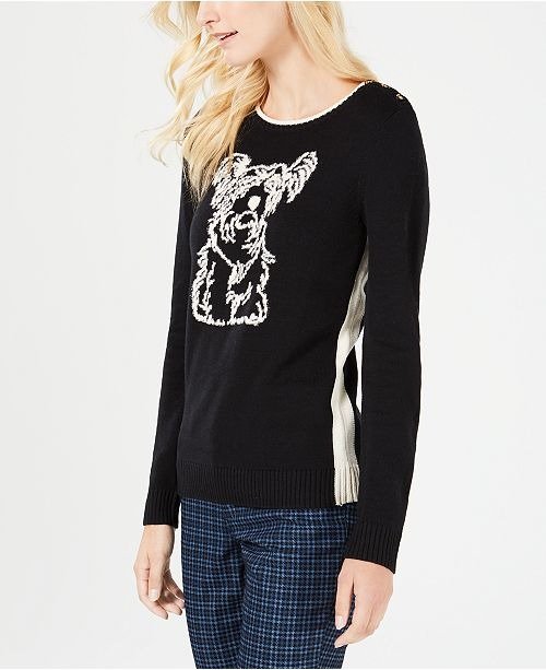 Placed Dog Sweater, Created for Macy's
