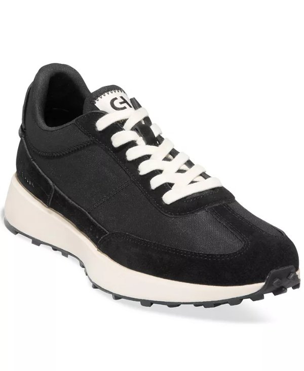 Men's Grand Crosscourt Midtown Mixed-Media Lace-Up Sneakers