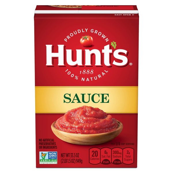's Tomato Sauce, Keto Friendly, 33.5 oz, 6 Pack