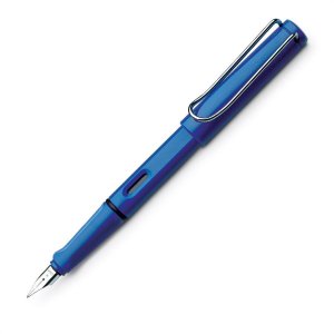 Lamy Safari Fountain Pen, Blue (L14F)