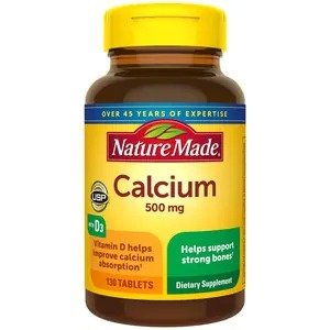 Calcium (Carbonate) w/D Tablets 500 mg, 130CT