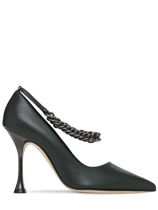 105MM KURILLOS LEATHER PUMPS