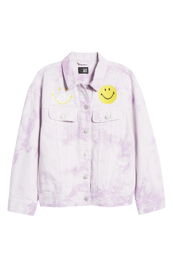 Smiley® x Lee Tie Dye Smiley Denim Jacket