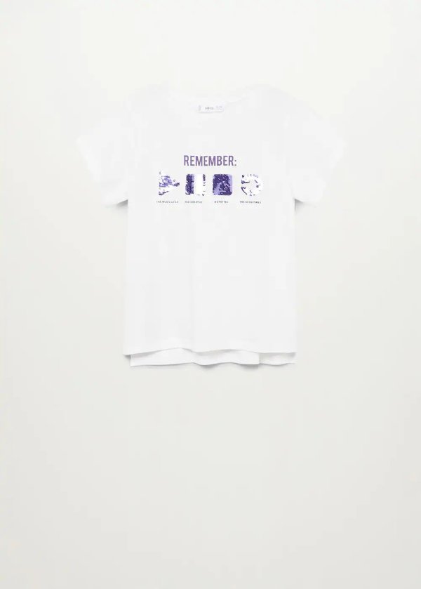 Sequin print t-shirt - Girls | OUTLET USA