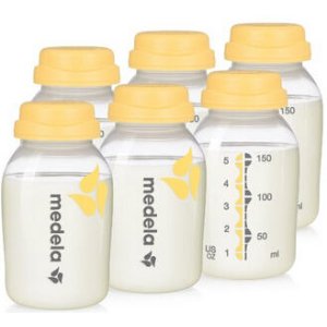 Medela Breast Milk Collection and Storage Bottles, 5 Ounce - 6 ct