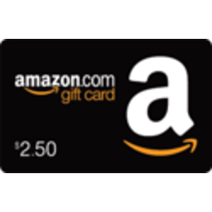 $2.50 Amazon Gift Card for 275 Bing Credits, $5 Gift Card for 525 Credits