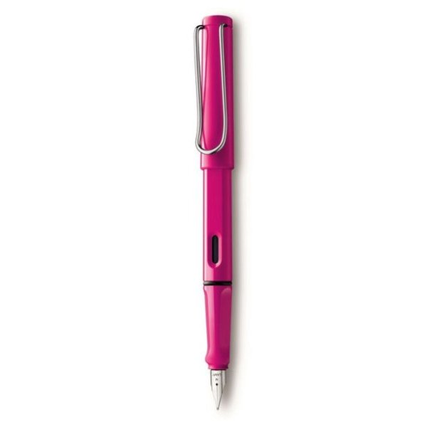 Lamy Safari Pink Fountain Pen, Medium