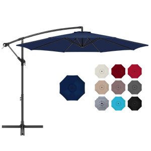 Best Choice Products 10ft Offset Hanging Patio Umbrella