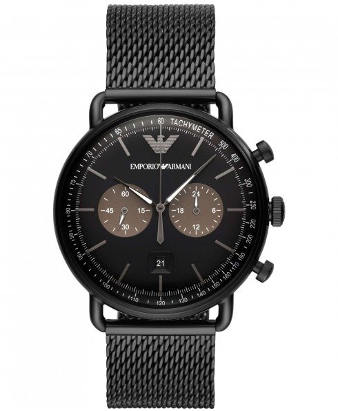 Emporio Armani - AR11142 Black Model Chronograph Watch for Men