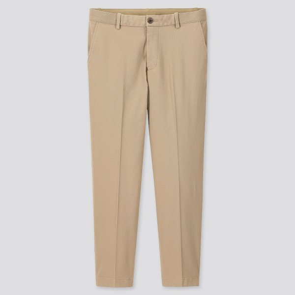 MEN EZY RELAXED FIT ANKLE-LENGTH PANTS (TALL 31") (ONLINE EXCLUSIVE)