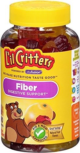 L'il Critters Fiber Gummy Bears, 90 Count (Packaging May Vary)