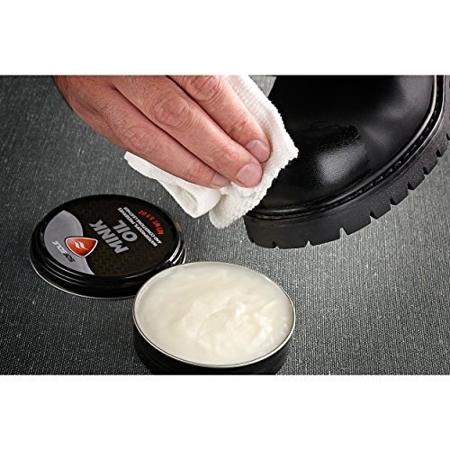 Mink Oil for Conditioning and Waterproofing Leather