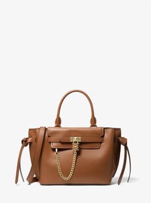 Hamilton Legacy Small Leather Belted Satchel