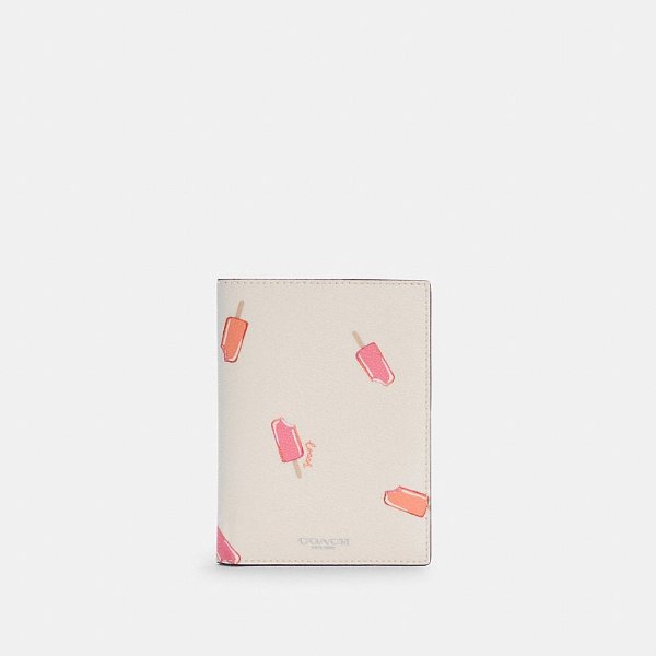 Passport Case With Popsicle Print