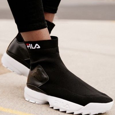 FILA UO Exclusive Disruptor Sock Boot