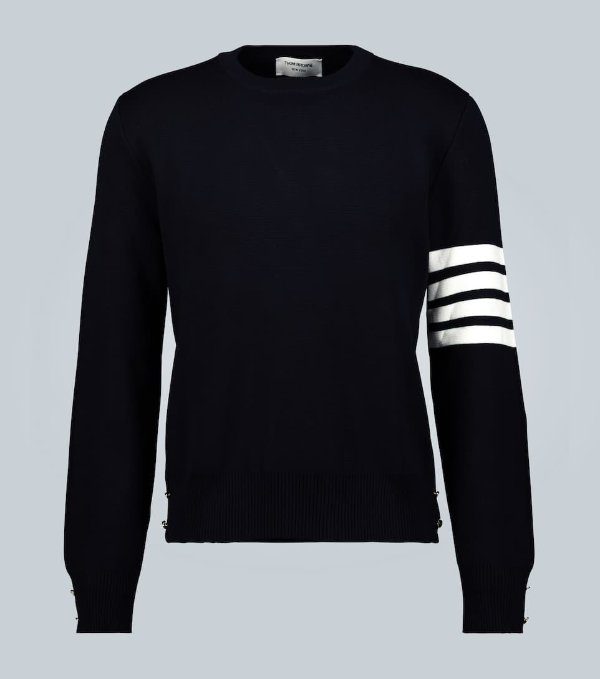4-Bar Milano cotton sweater