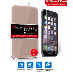 iPhone 6 Tempered Glass HD Clear Screen Protector