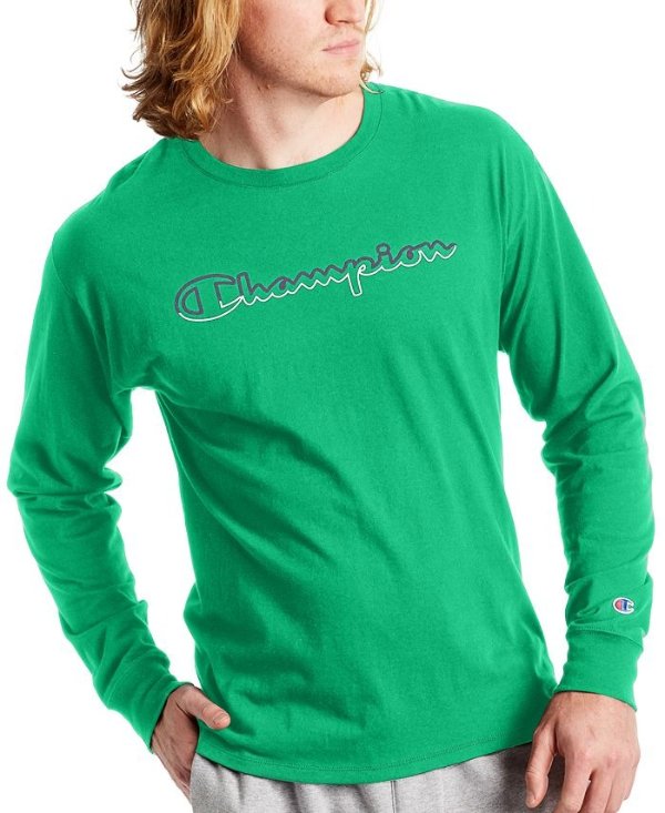 Men's Classic Graphic Long-Sleeve T-Shirt