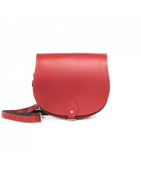 Avery Saddle Bag - Scarlet Red
