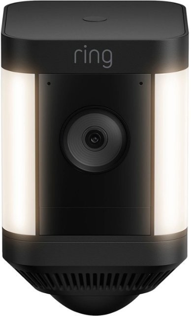 - Spotlight Cam Plus Outdoor/Indoor Wireless 1080p Battery Surveillance Camera - Black